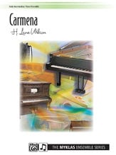 Carmena-2 Pianos 8 Hands piano sheet music cover Thumbnail